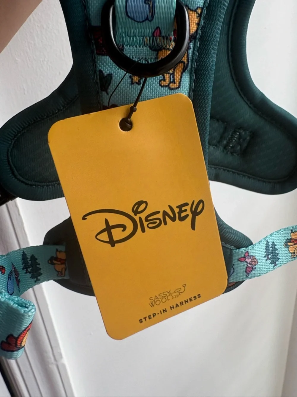Disney Kids Teal Winnie the Pooh Harness Vest size small